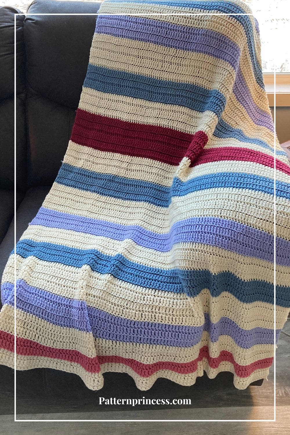 Multicolor Crochet Afghan