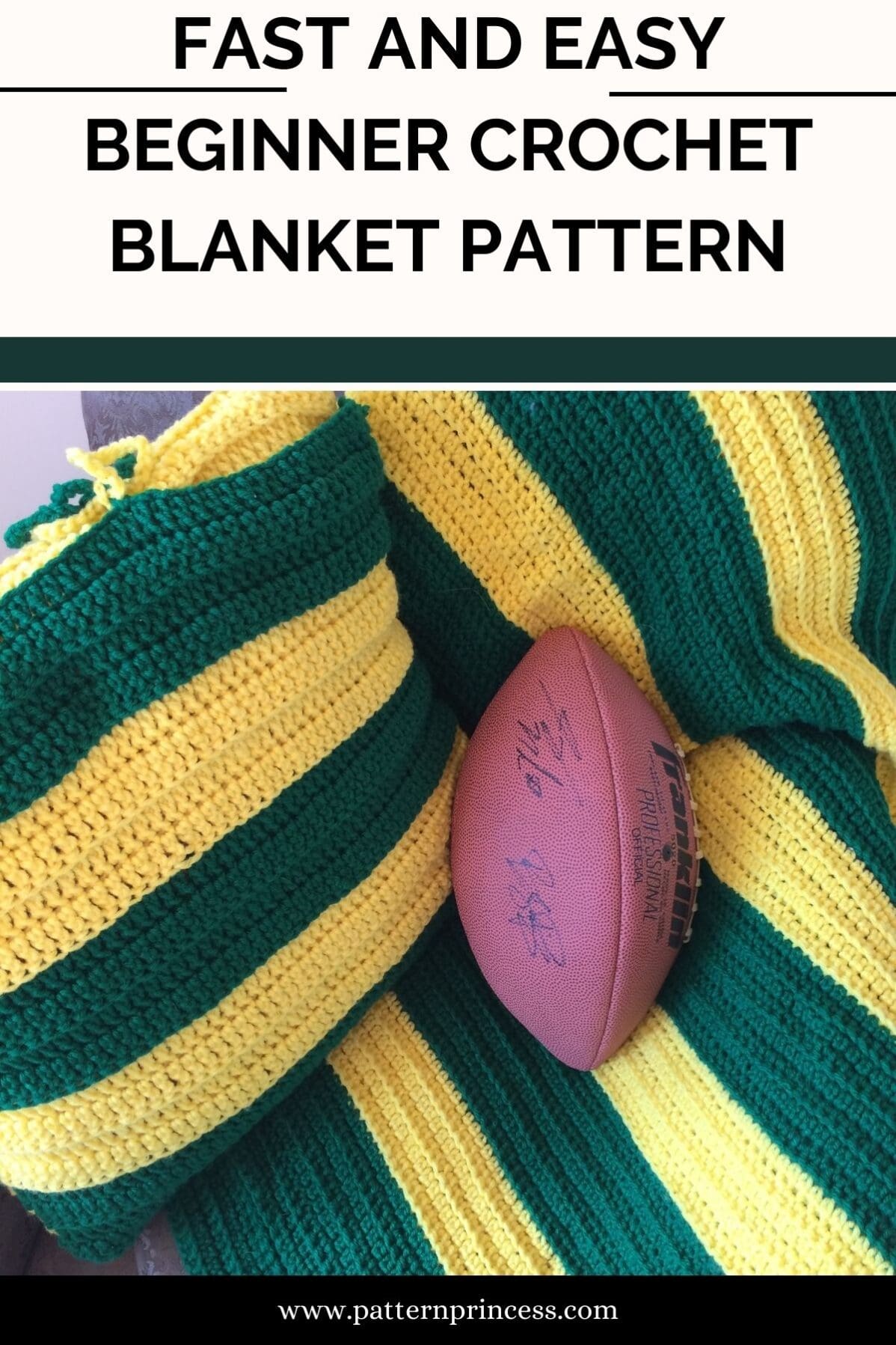 Fast and Easy Beginner Crochet Blanket Pattern