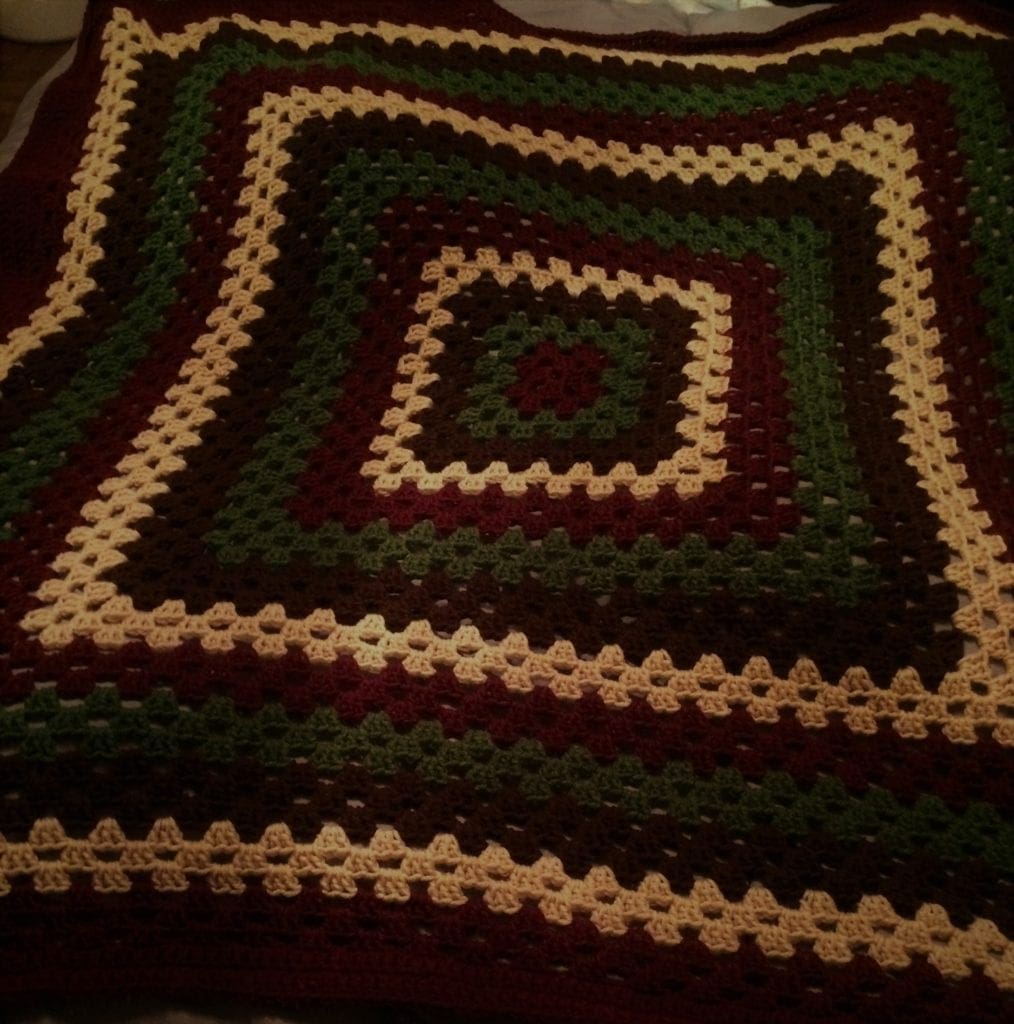 granny square afghan