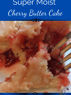 Super Moist Cherry Butter Cake