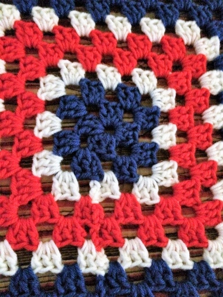 Starting a Granny Square Visual