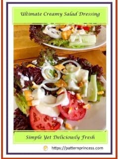 Ultimate Creamy Salad Dressing 1