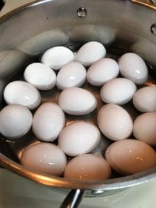 Eggs in Kettle