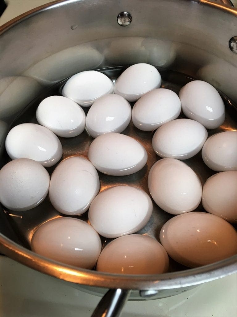 Eggs in Kettle