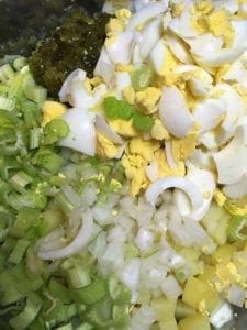 Potato Salad Ingredients