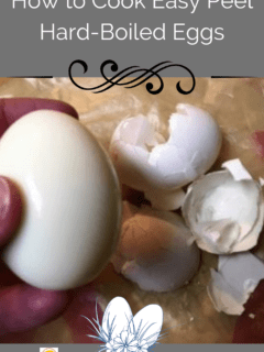 How to Cook Easy Peel Hard-Boiled Eggs