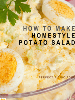 How to Make Homestyle Potato Salad