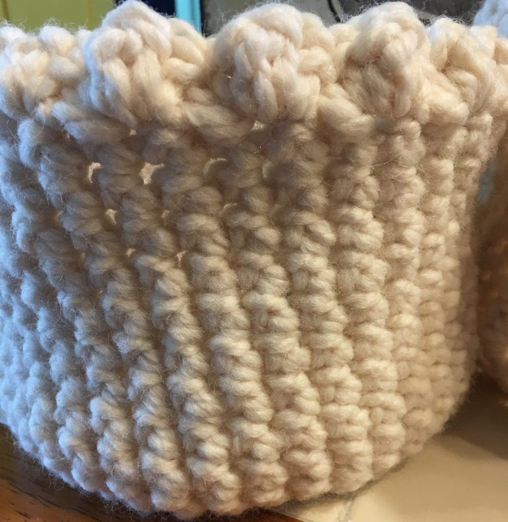 SC crochet basket