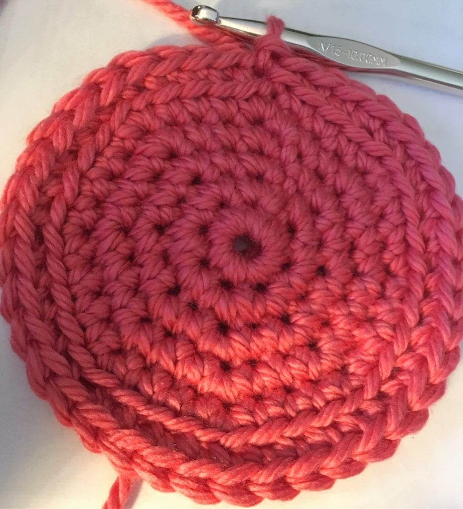 Coral basket bottom