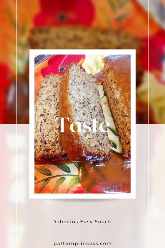 Delicious Easy Snack sliced banana bread