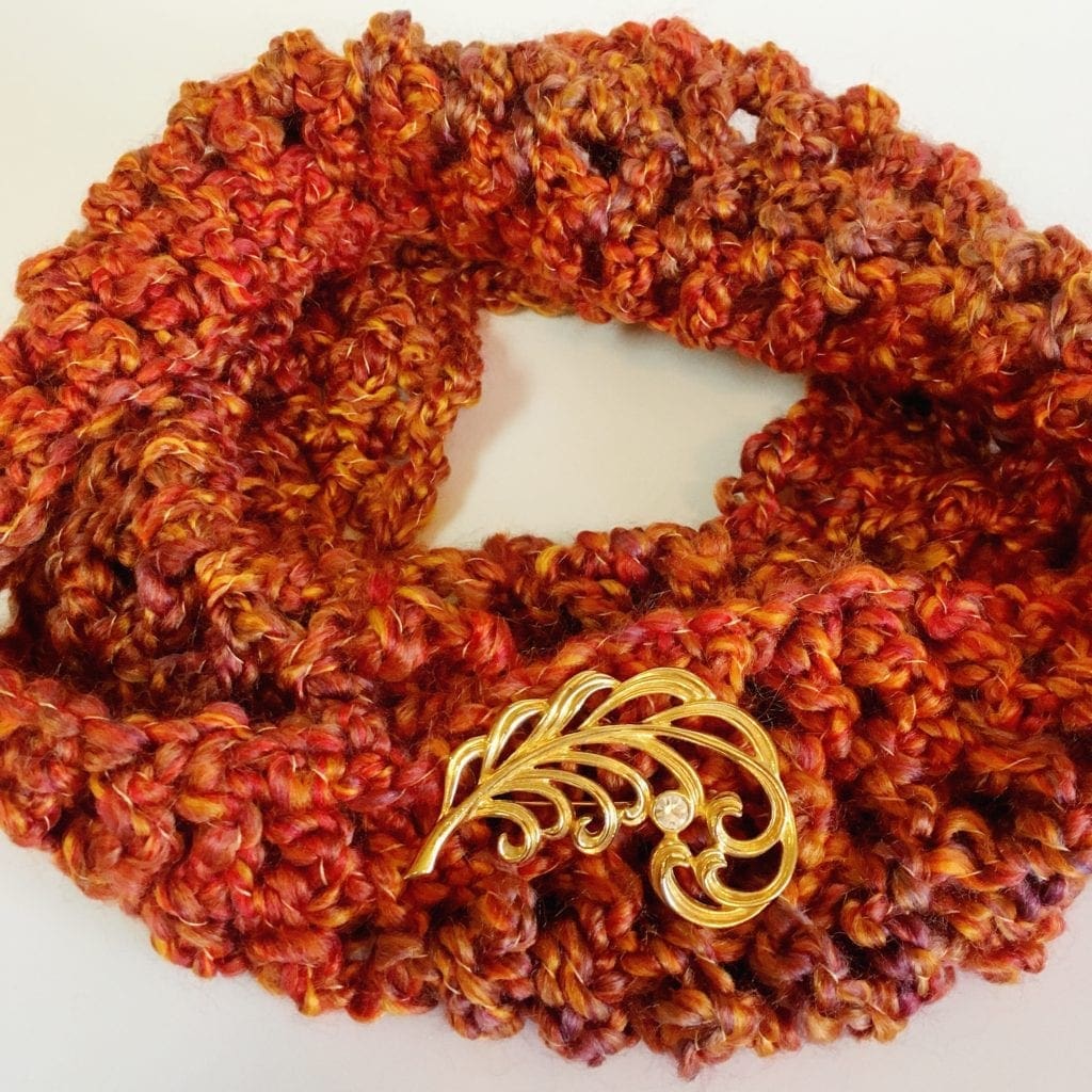 Golden Harvest Infinity Cowl