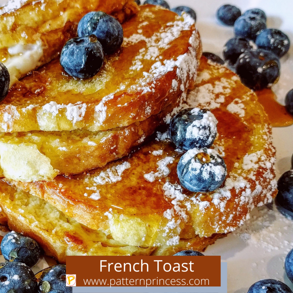 French Toast with Blueberries