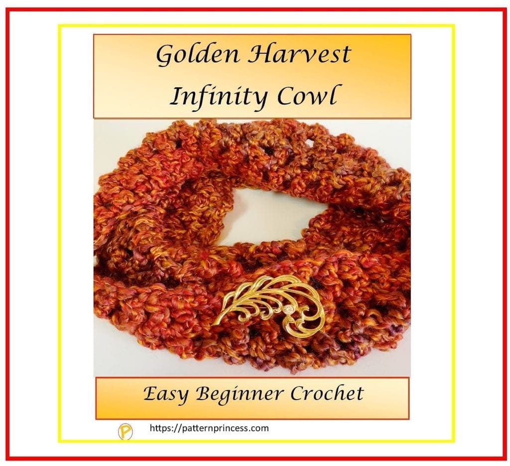 Golden Harvest Infinity Cowl 1