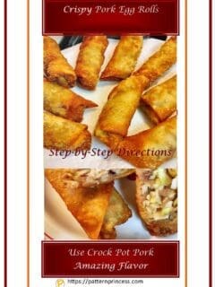 Crispy Pork Egg Rolls 1