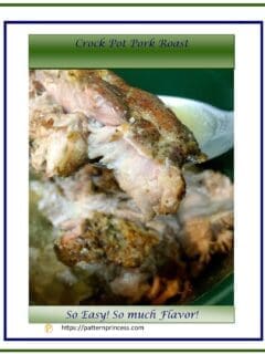 Crock Pot Pork Roast 1