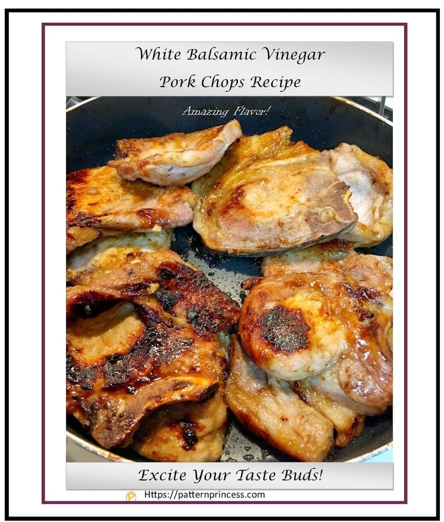 White Balsmic Vinegar Pork Chops Recipe 1