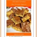 Chocolate Caramel Rice Krispie Squares 1