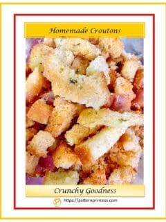 Homemade Croutons 1