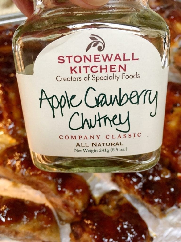 Apple Cranberry Chutney