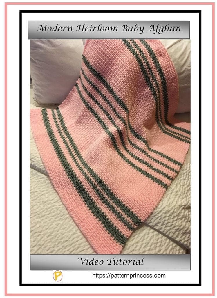 Modern Heirloom Baby Blanket 1