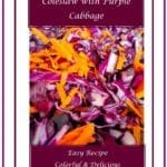 Coleslaw with Purple Cabbage 1