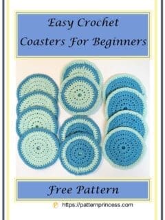 Easy Crochet Coasters for Beginners