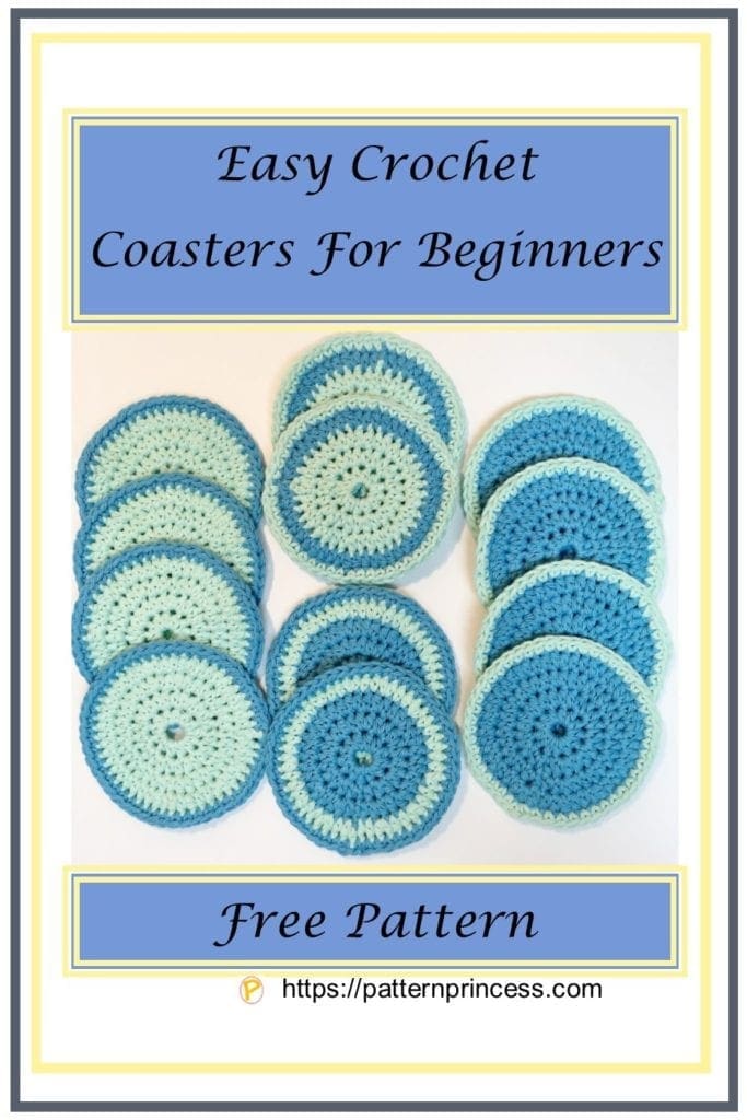 Easy Crochet Coasters for Beginners