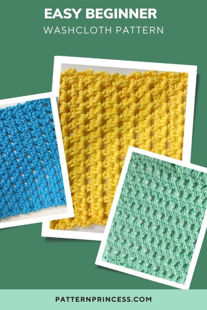 Easy Beginner Washcloth Pattern