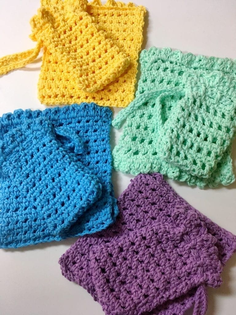 Washcloth and Soap Holder Sets