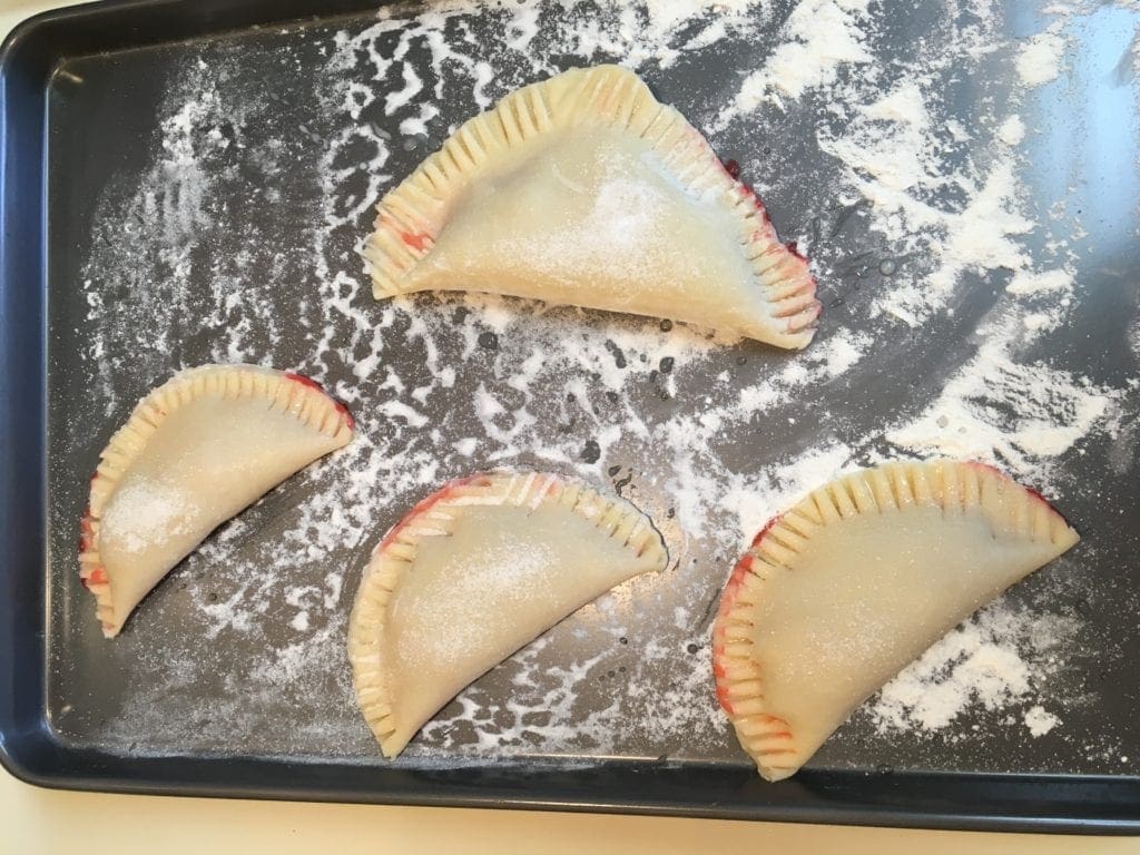 Crimped Edges of Hand Pie for Baking