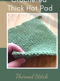 Crocheted Thick Hot Pad