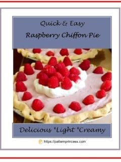 Quick and Easy Raspberry Chiffon Pie 1