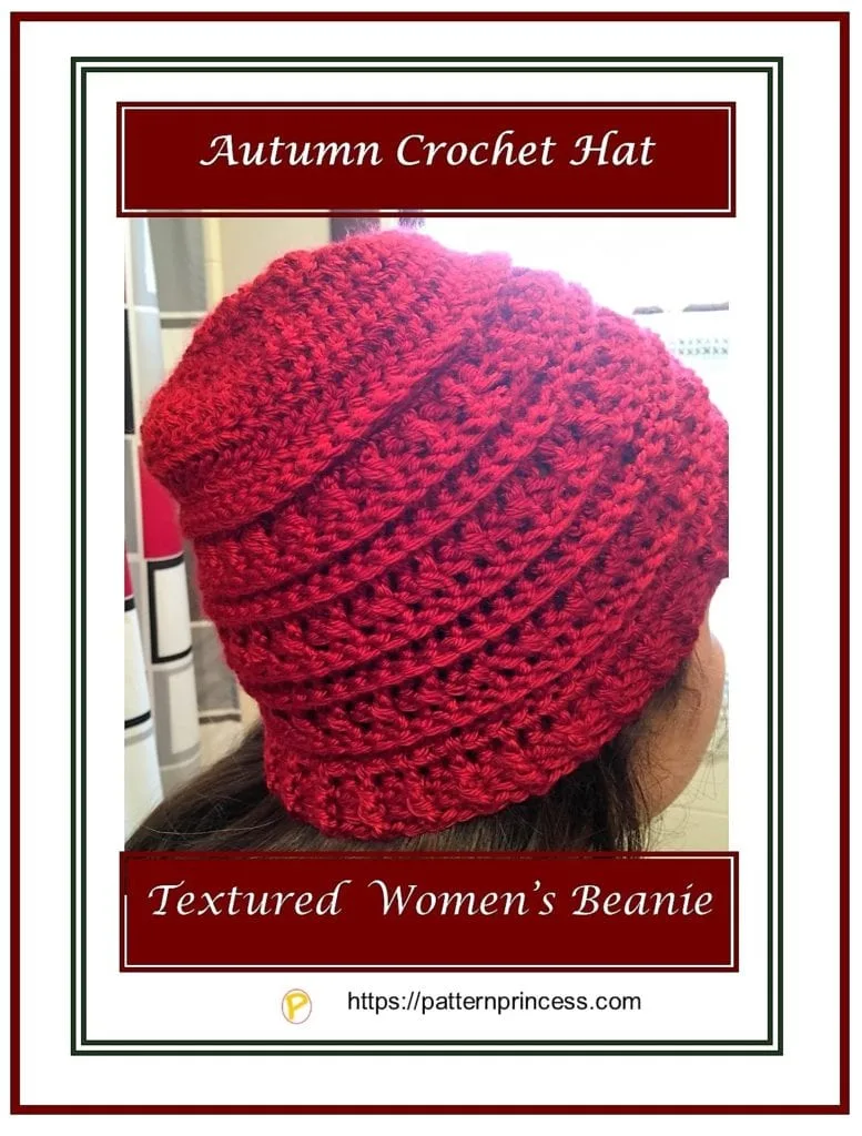 Autumn Crochet Hat 1