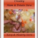 Creamy Ham and Potato Stew