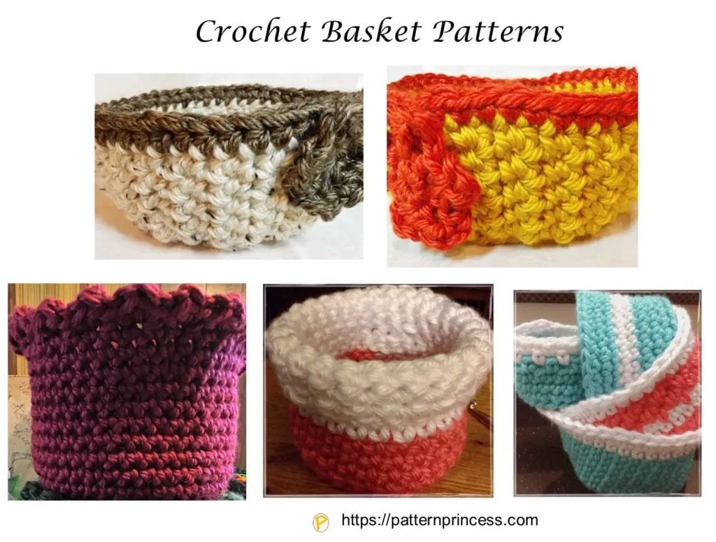 Crochet Basket Patterns