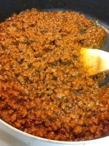 Cooking Sloppy Joes