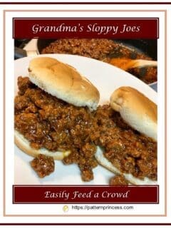 Grandma's Sloppy Joes 1