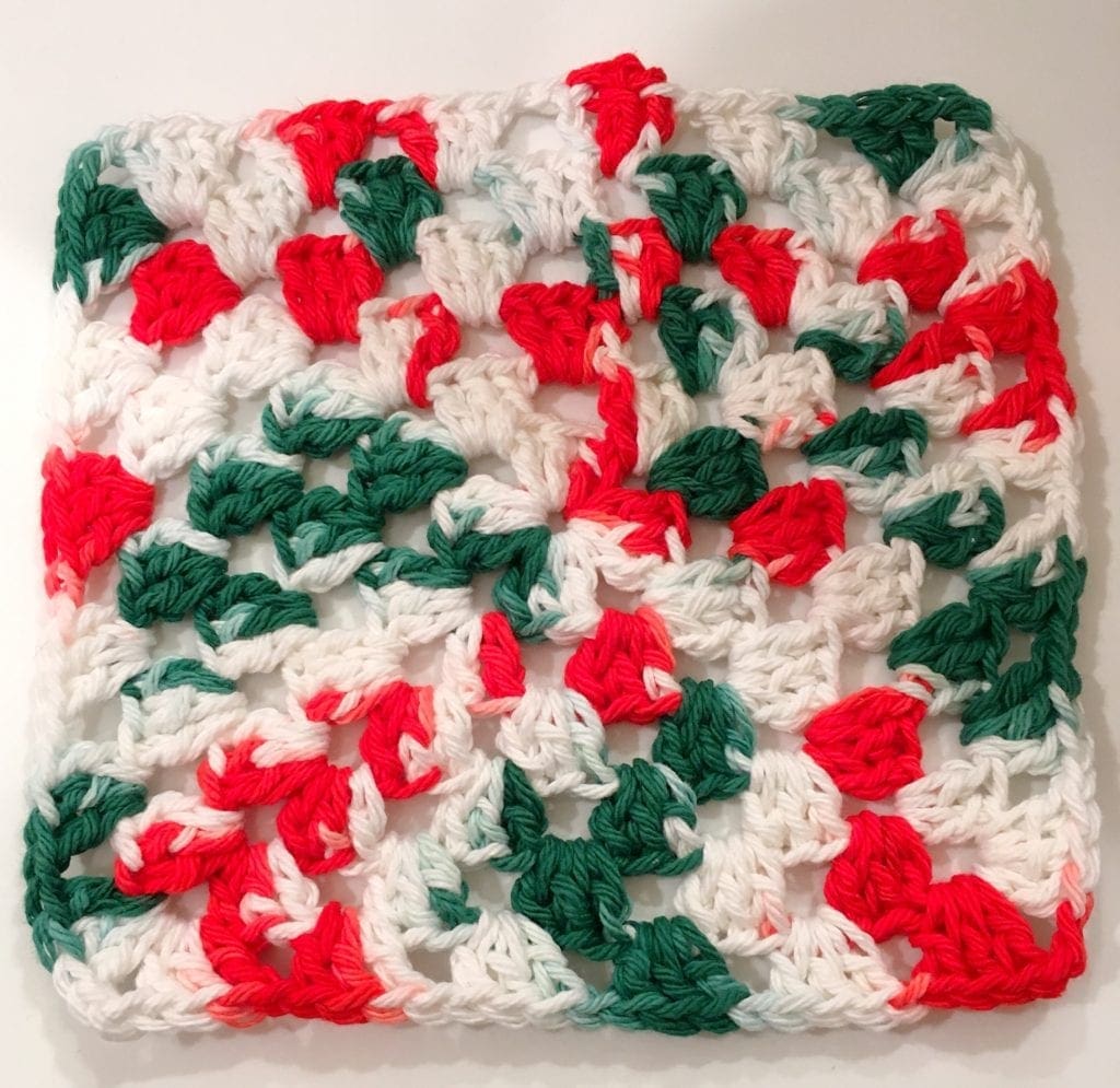 Granny Square SPA Washcloth