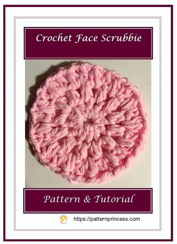 Crochet Face Scrubbie 1