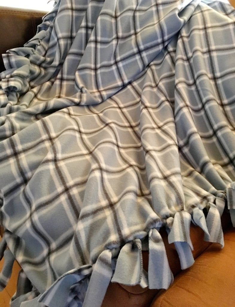 Easy Tie Fleece Blanket