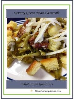 Savory Green Bean Casserole 1