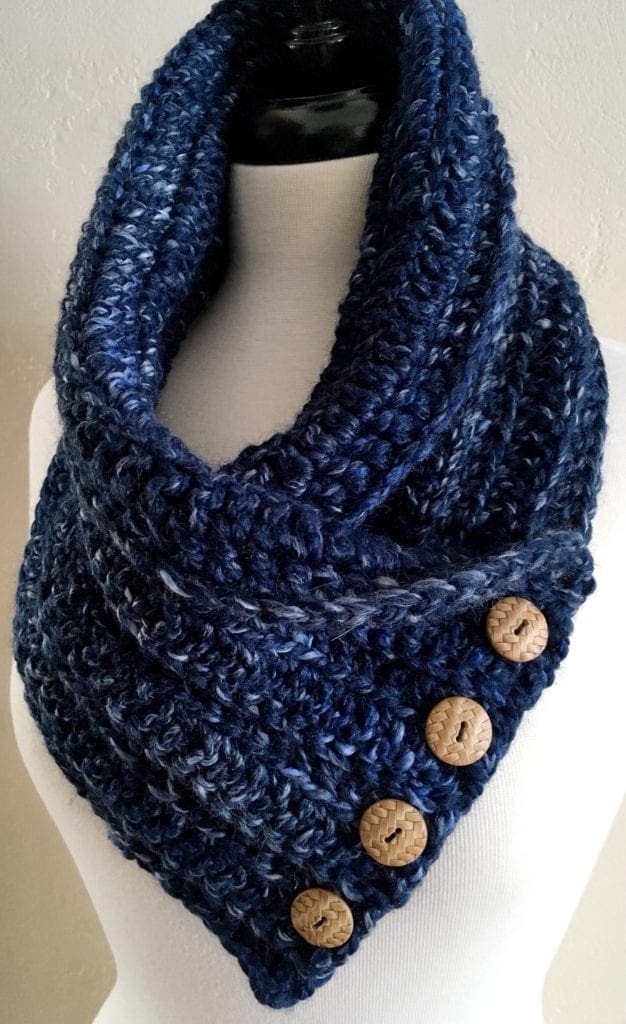 River Run Crochet Chunky Neck Warmer