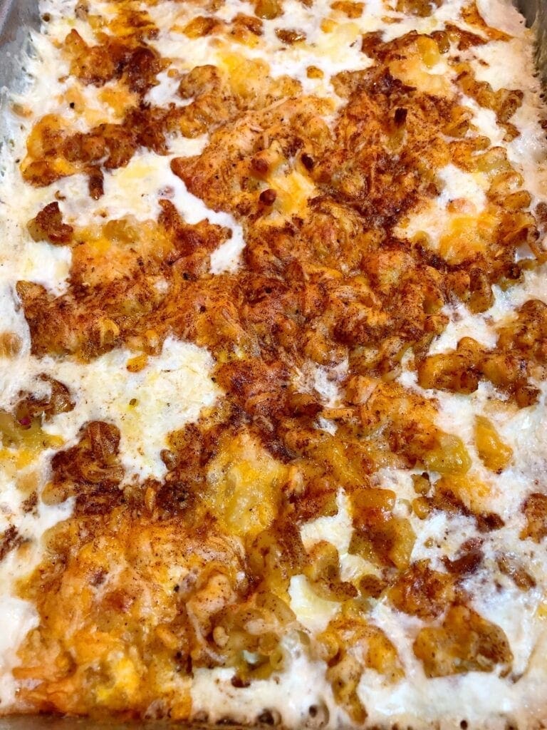 Baked Mac and Cheese Just out of the Oven