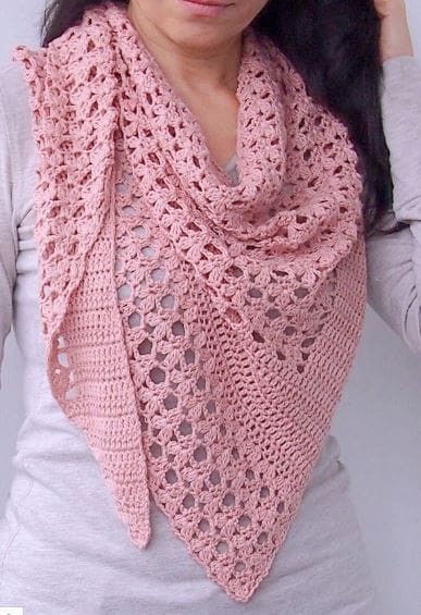 AnnaDdesign Flower Dew Woman Shawl