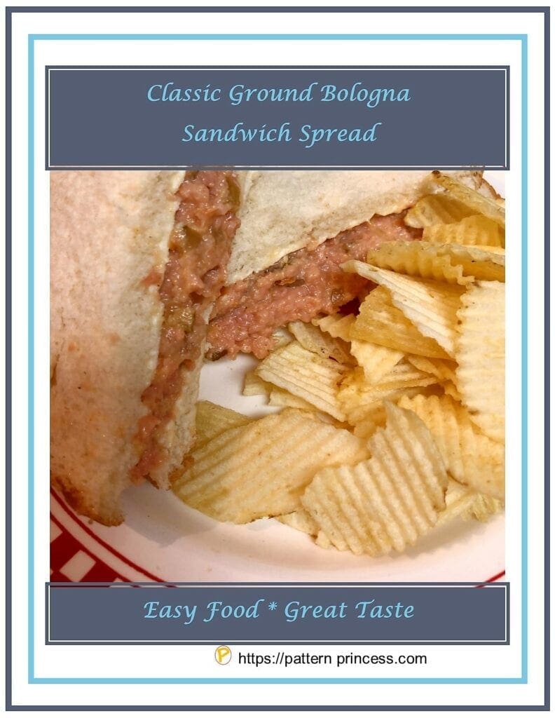 Classic Ground Bologna Sandwich Spread 1