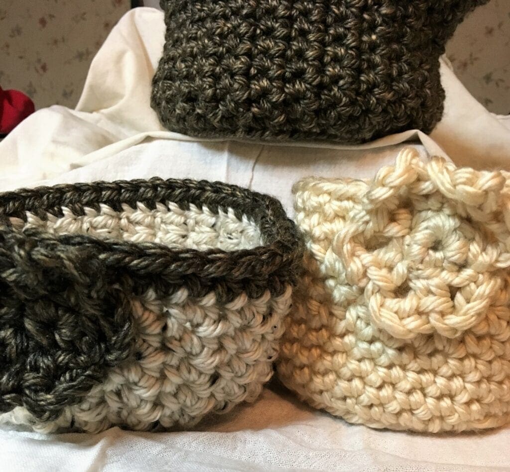 Rocky Mountain Crochet Basket