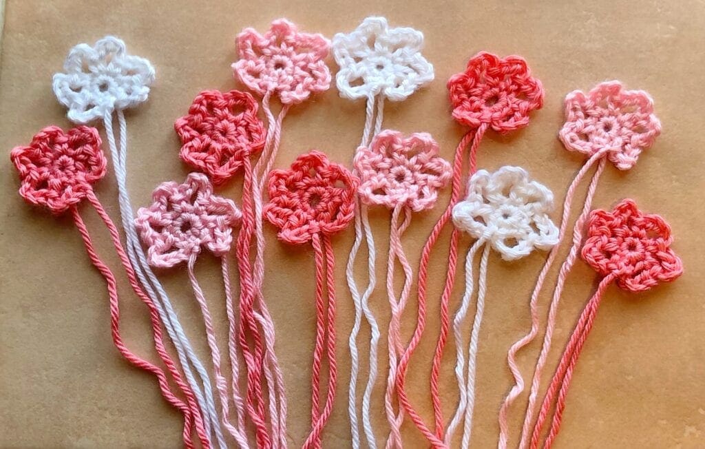 Beginner Crochet Flower Arrangement