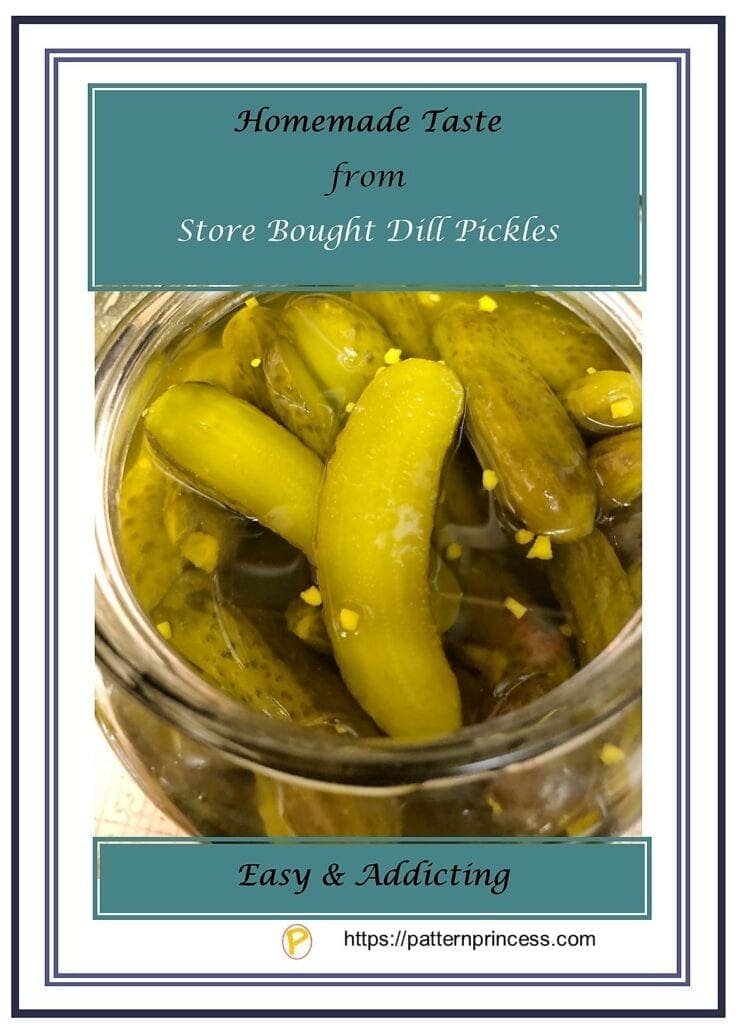 Homemade Taste from Store Bought Pickles 1