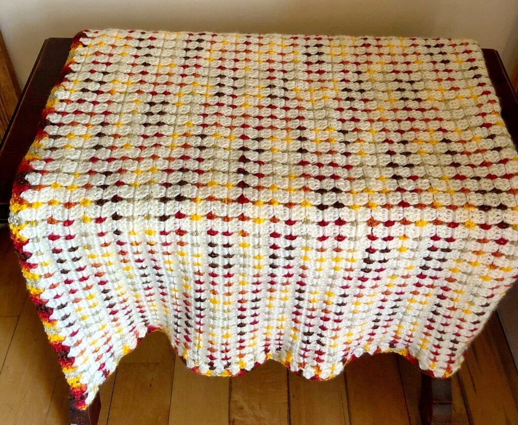 Autumn Sunset Blanket