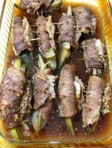 Baked Tender Beef Rolls